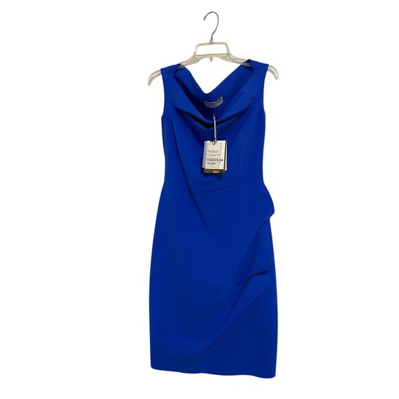 Chiara Boni La Petite Robe Melania Off The Shoulder Cut Out Dress 46 IT/ 10 US - Picture 2 of 7